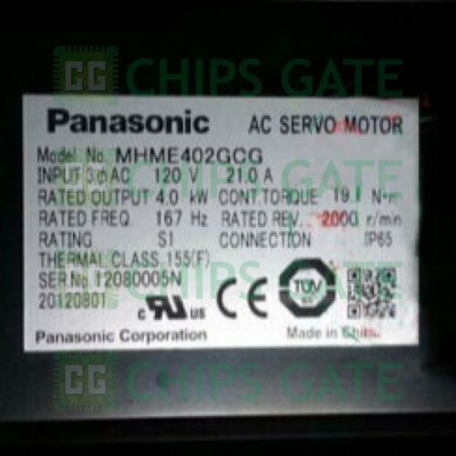 Panasonic Servo Motor MHME402GCG MHME402GCG