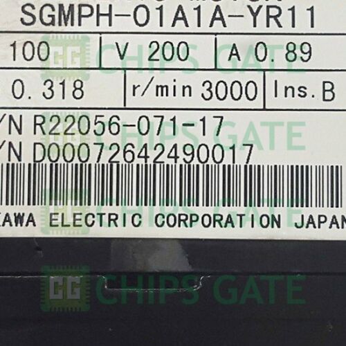 Yaskawa servo motor SGMPH-01A1A-YR11