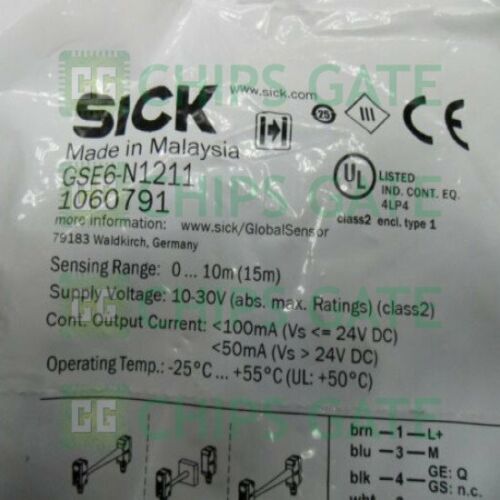 SICK Proximity switch GSE6-N1211