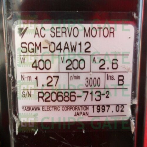 SGM-04AW12 Yaskawa servo motor