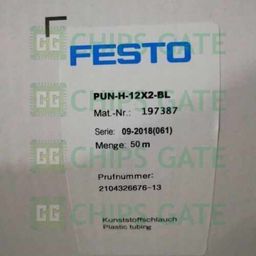 50M For Festo PUN-H-12X2-BL 197387 blau Pneumatic Tubing