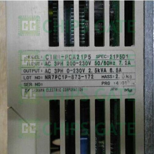 YASKAWA CIMR-PCA21P5 PLC INVERTER DRIVE