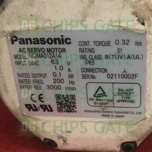 Panasonic Servo Motor MQMA012A1A