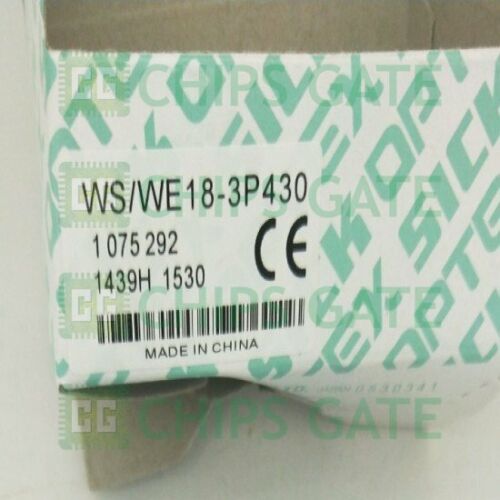 SICK PHOTOELECTRIC PROXIMITY SENSOR WS/WE18-3P430