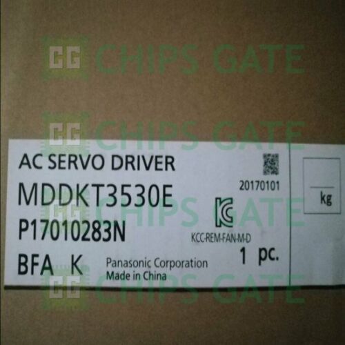 Panasonic servo MDDKT3530E