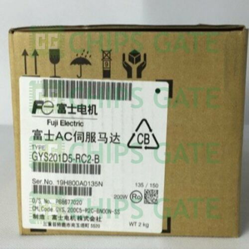 FUJI GYS201D5-RC2-B servo motor