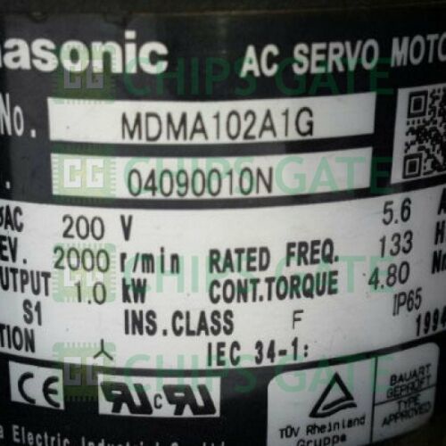 Panasonic servo motor MDMA102A1C