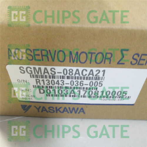 Yaskawa servo motor SGMAS-08ACA21