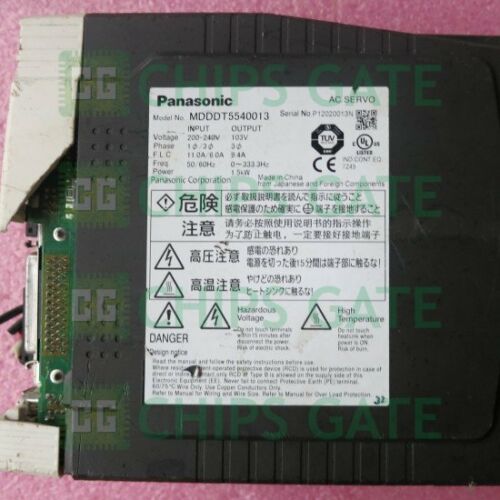panasonic servo MDDDT5540013