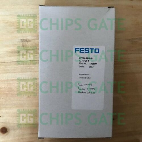 FESTO Solenoid Valve CPE14-M1BH-5/3E-QS-6