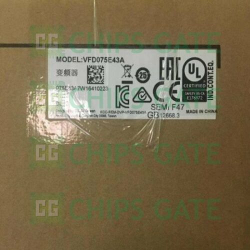 Delta VFD075E43 Inverter 3 phase 380V 7.5KW 10HP