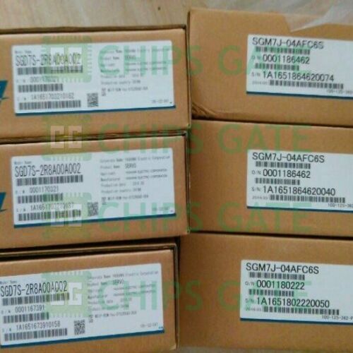 Yaskawa Servo motor SGM7J-04AFC6S+SGD7S-2R8A00A002