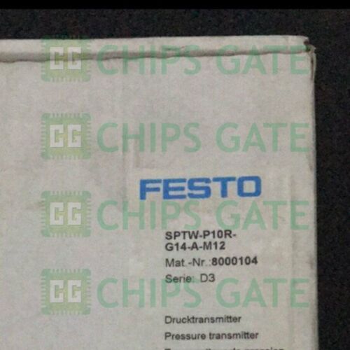 FESTO Pressure Sensors SPTW-P10R-G14-A-M12 8000104