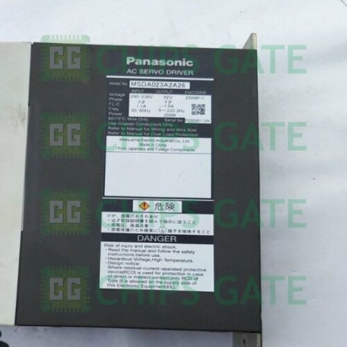 Panasonic MSDA023A2A26 Servo Drive