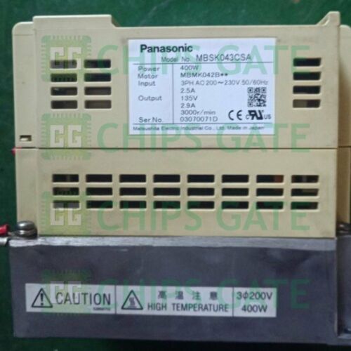 PANASONIC MBSK043CSA PLC INVERTER DRIVE
