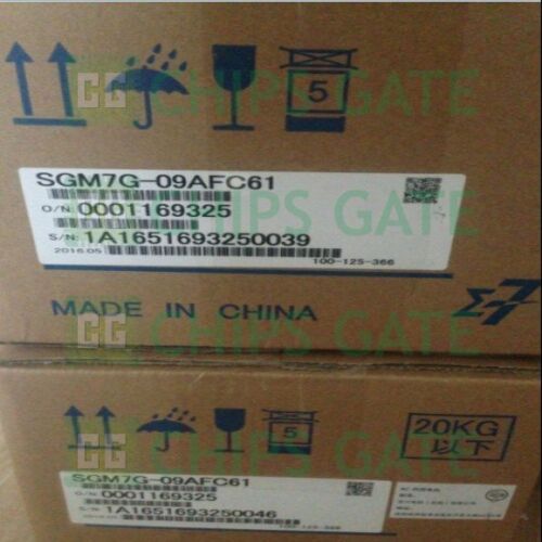 Yaskawa servo motor SGM7G-09AFC61