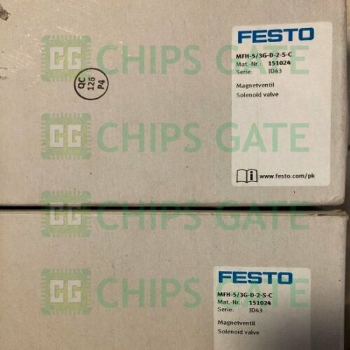 FESTO MFH-5/3G-D-2-S-C 151024 Solenoid Valve Pneumatic Spring