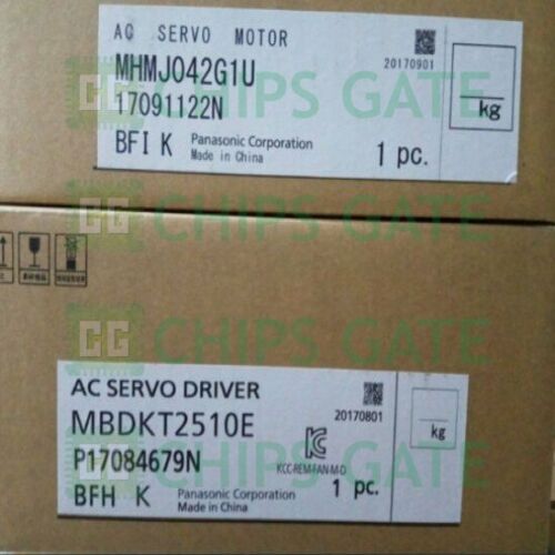 Panasonic servo MHMJ042G1U+MBDKT2510E
