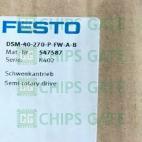 1PCS New FESTO DSM-40-270-P-FW-A-B,047587 Fast Ship