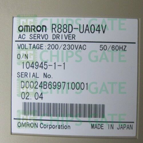 Yaskawa Servo Drives R88D-UA04V