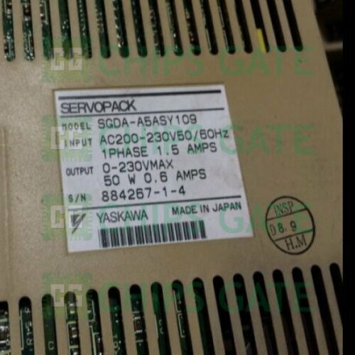 YASKAWA Servo Driver SGDA-A5ASY109