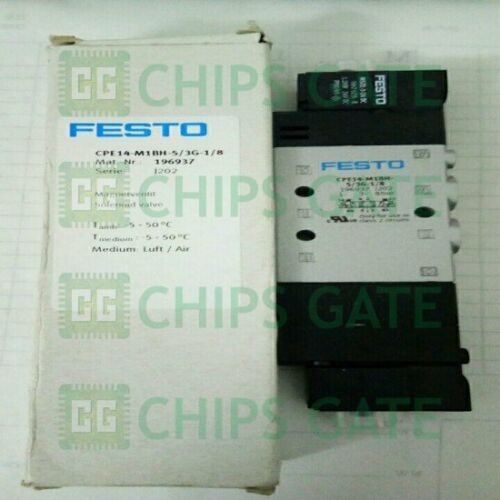 FESTO solenoid valve CPE14-M1BH-5 / 3G-1/8 196937