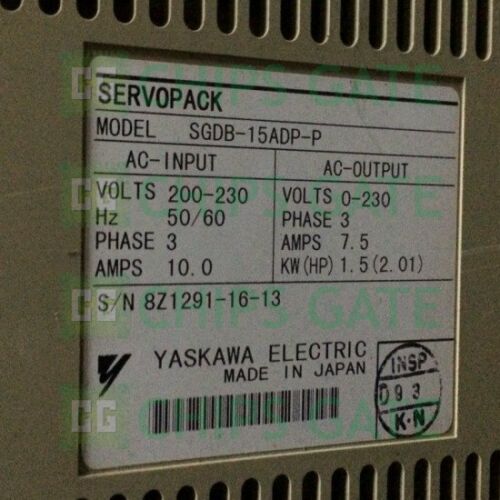 Yaskawa SGDB-15ADP-P