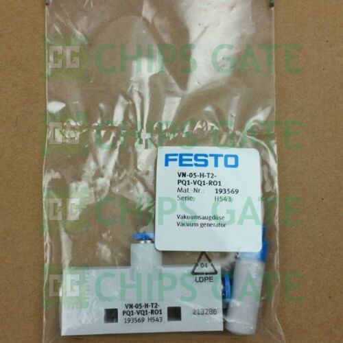 FESTO Vacuum Generator VN-05-H-T2-PQ1-VQ1-RO1 193569