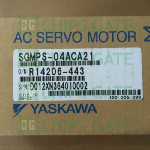 Yaskawa servo motor SGMPS-04ACA21