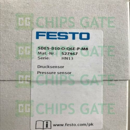 FESTO pressure switch SDE5-D10-O-Q6E-P-M8