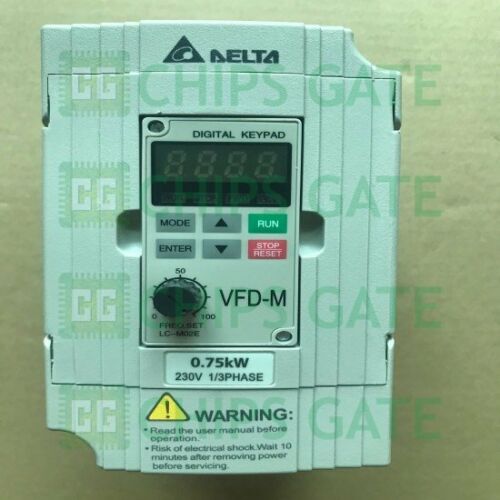 Delta converter VFD007M21A-A 0.75kw VFD007M21AA