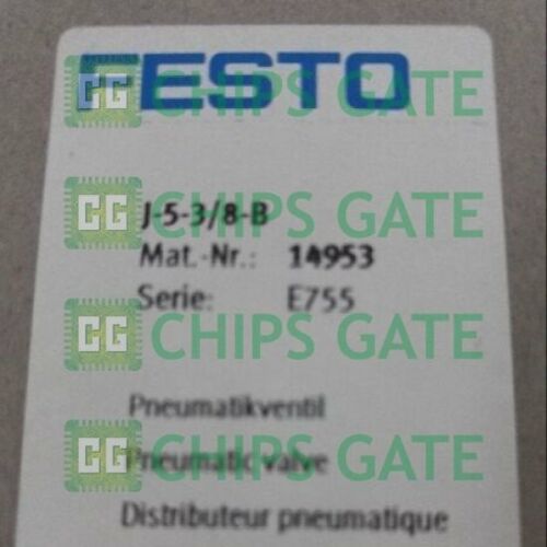 FESTO Pneumatic Control Valve 14953 J-5-3/8-B