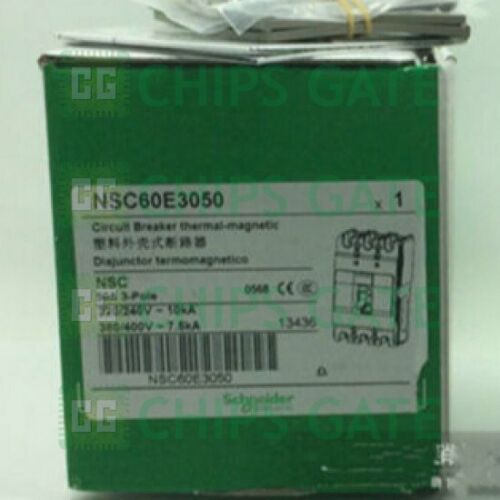 Schneider air circuit breakers NSC60E3050 3P50A