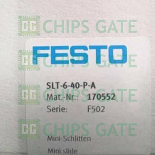 Festo slide cylinder SLT-6-40-P-A