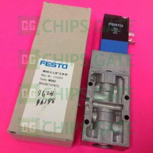 FESTO MVH-5-1/8-S-B-VI 116000 Solenoid Valve