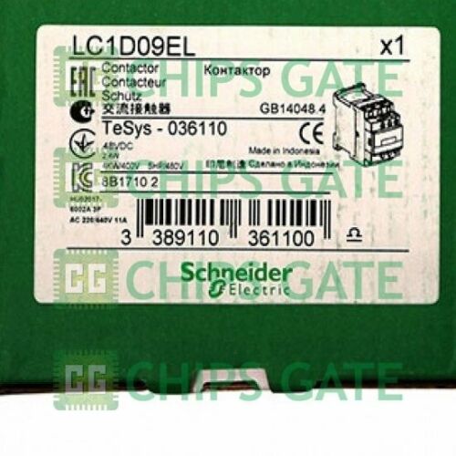 Schneider LC1D09EL Contactor DC48V