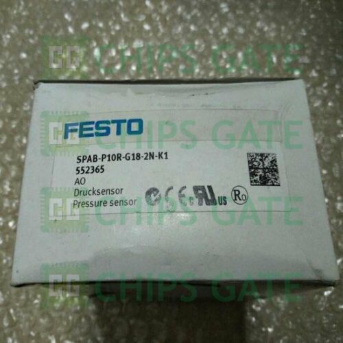 FESTO Pressure Sensors SPAB-P10R-G18-2N-K1