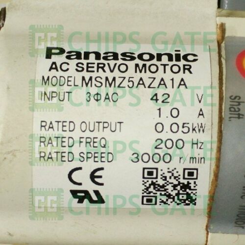 Panasonic servo motor MSMZ5AZA1A