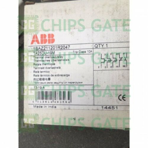 ABB TA25DU-19M TA25DU 19M Overload Relay