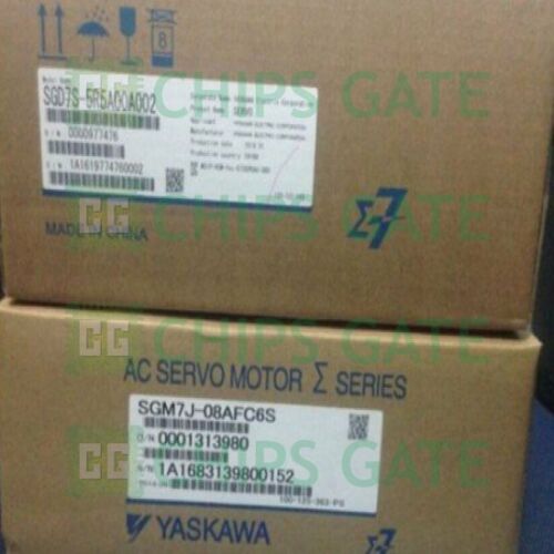 YASKAWA SGM7J-08AFC6S+SGD7S-5R5A00A 750W