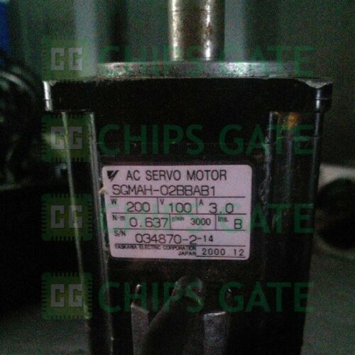 Yaskawa servo motor SGMAH-02BBAB1