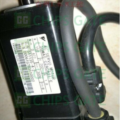 Yaskawa servo motor SGMAS-C2ACA21-E
