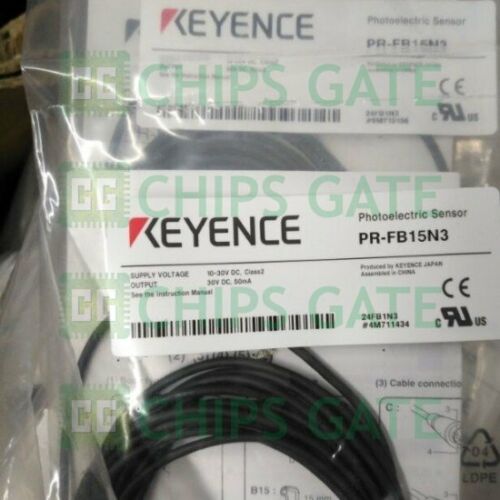 KEYENCE Photoelectric Switch PR-FB15N3 10-30VDC PRFB15N3