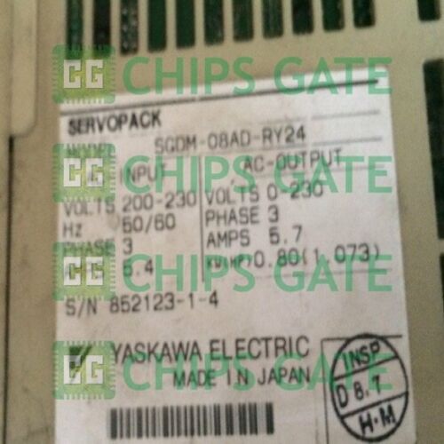 Yaskawa driver SGDM-08AD-RY24