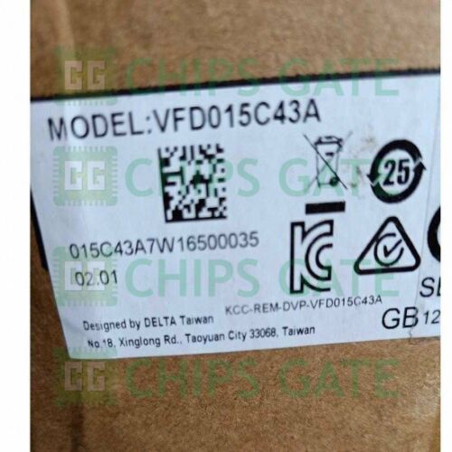 Delta VFD015C43A 380V 1.5KW VFD-C