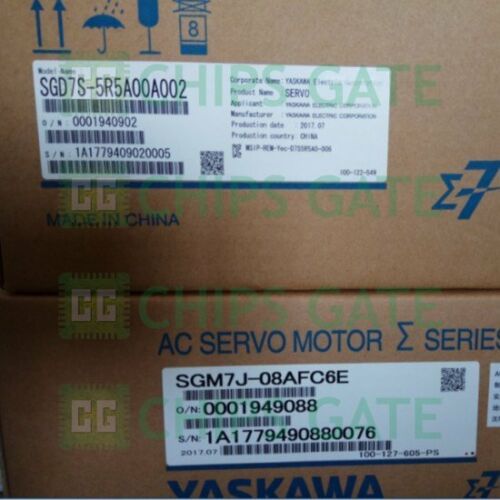 Yaskawa SGM7J-08AFC6E+SGD7S-5R5A00A002