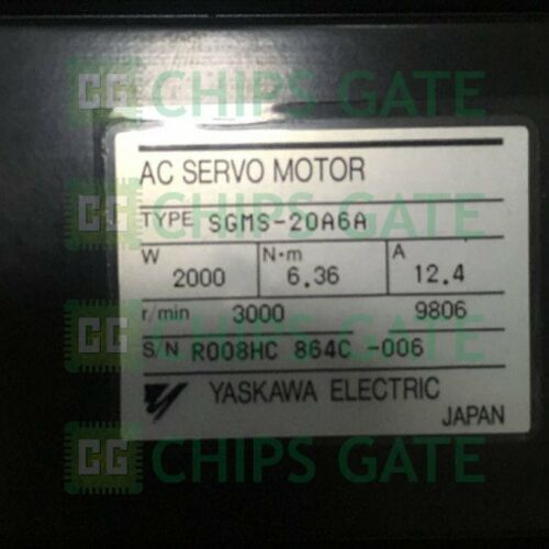 SGMS-20A6A Yaskawa servo motor