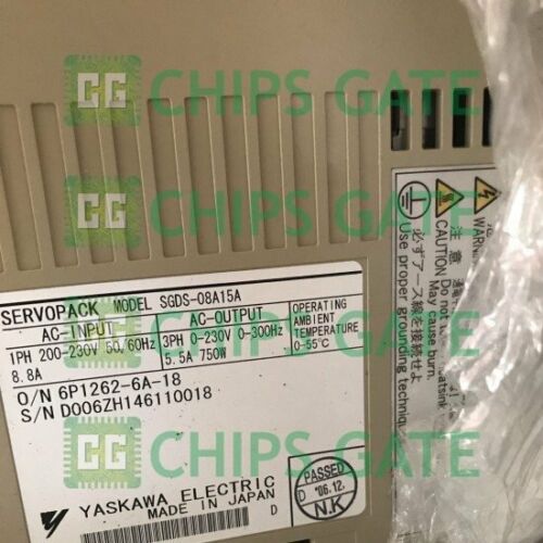 Yaskawa servo drive SGDS-08A15A