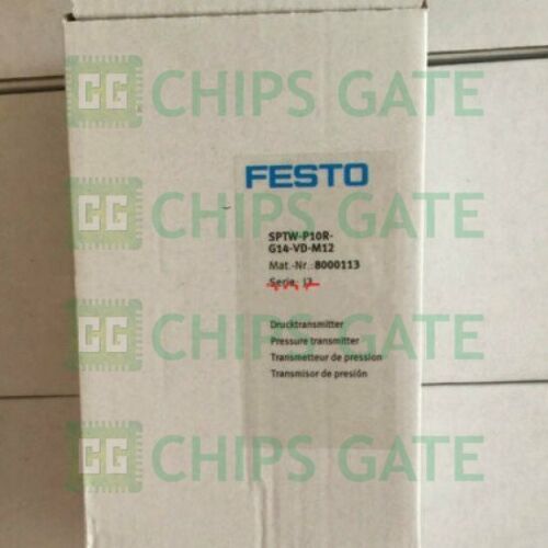 FESTO Pressure Sensors SPTW-P10R-G14-VD-M12 8000113