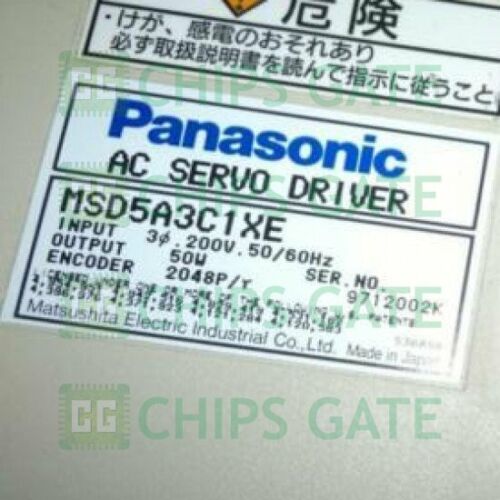 Panasonic servo drive MSD5A3C1XE